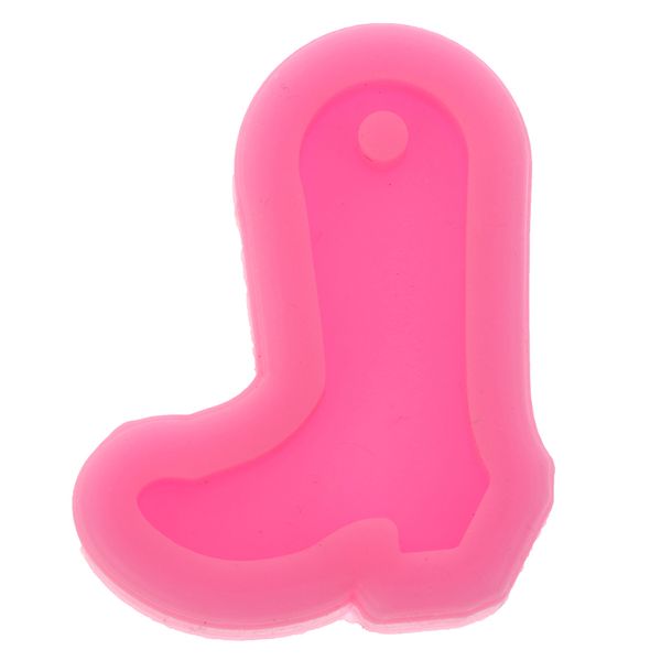 

shiny cowboy boot key chains mold diy epoxy resin shoes silicone mold keychain diy craft pendant making epoxy resin molds