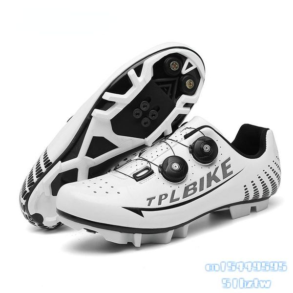 

cycling footwear 2021 mtb shoes men mountain racing road bicycle flat clit sneaker cleat women dirt speed route bike spd biking, Black