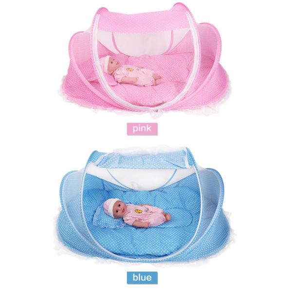 

mosquito net foldable anti-bug klamboe crib cradle tent for baby infant mosquiteiros para camas