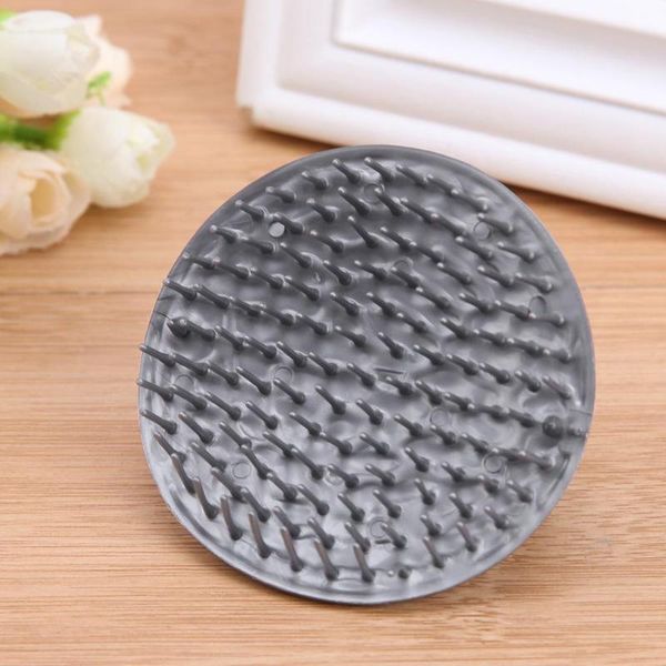 

shower hair shampoo brush comb silicone massage scalp anti-skid hairbrush