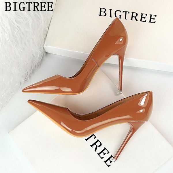 

dress shoes white heels extreme high stiletto party fetish ladies pumps big tree bridal wedding fashion, Black