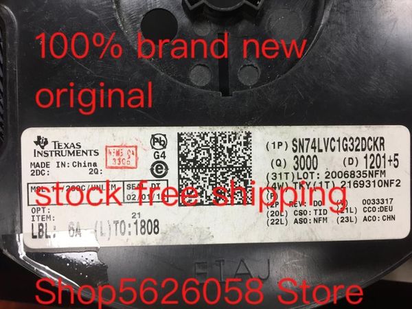 

smart power plugs sn74lvc1g32dckr sc70-5 100% original 10pcs-300pcs/lot stock