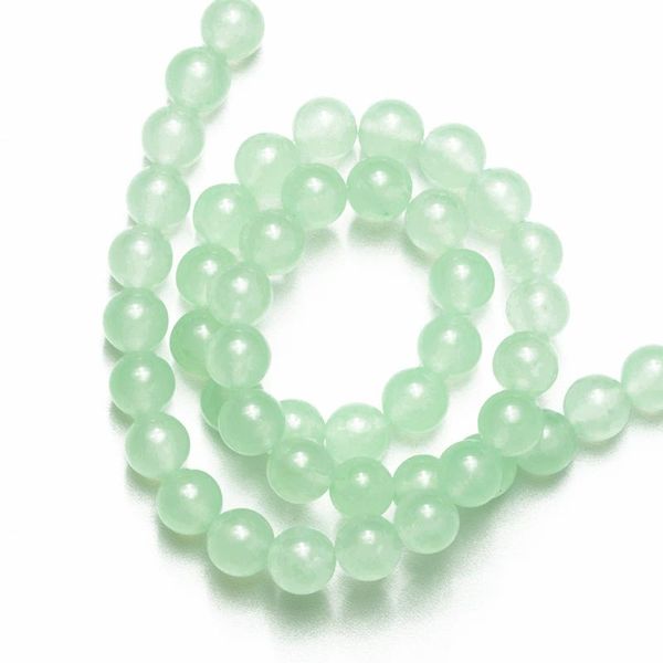 

other wholesale 4 6 8 10 12 14mm light green jades beads natural stone loose for jewelry making diy bracelet necklace earrings