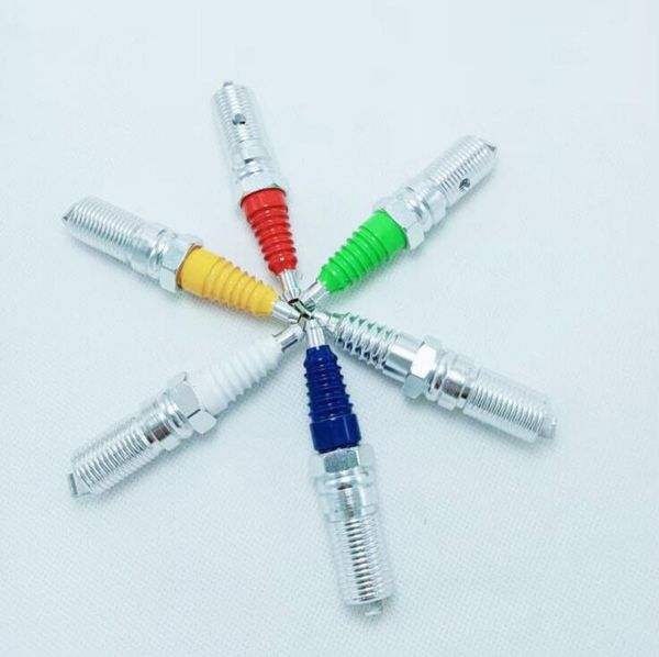 Criativo colorido colorido de fumar tubo de fumantes de tabaco de metal hand rasta reggae colher filtro tubos de ferramenta acessórios