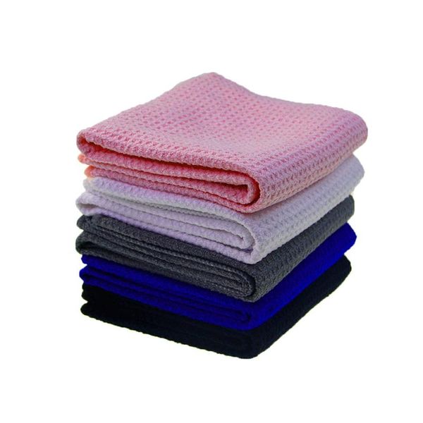 

cover-ups weaved golf clean towel cotton lightweight quick dry clubs drivers outdoor hiking swimming sports with carabiner 51cmx14cm