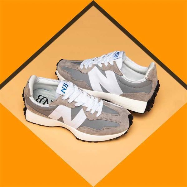 

bromway ms327 seri men's sho nb yuanzu grey dad sports women's 2021 summer tide brand