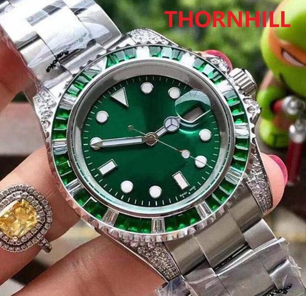 

men's automatic mechanical sports wrist watch, 40mm sapphire anti-scratch mirror, iced out hip hop bling diamonds mens business watches, Slivery;brown