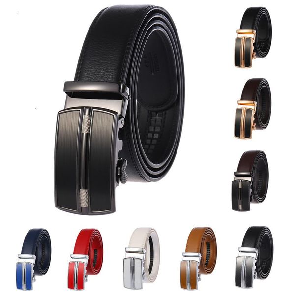 

belts automatic bule men's good belts leather , multicolor options, Black;brown