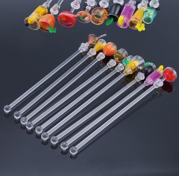 Bar Araçları 23 cm Sevimli Kokteyl İçecek Mikser Barlar Puddler Muddler Karıştırma Karıştırma çubukları Kepçe Karıştırıcı Swizzle Sticks Kokteyl-Picks SN3207