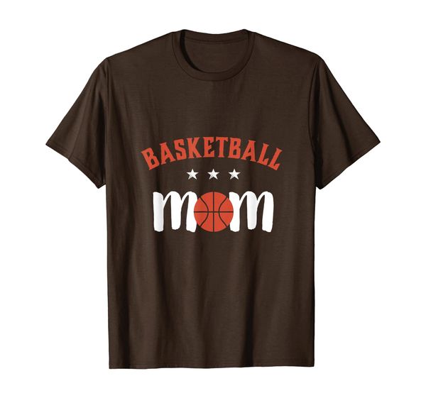 

vintage retro basketball mom proud sports parent t-shirt, White;black