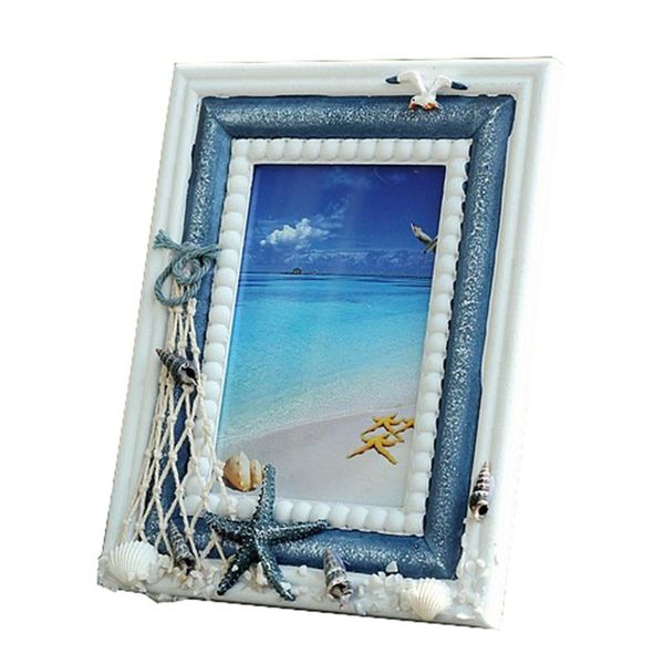

frames home decor mediterranean style wooden po frame creative gifts crafts