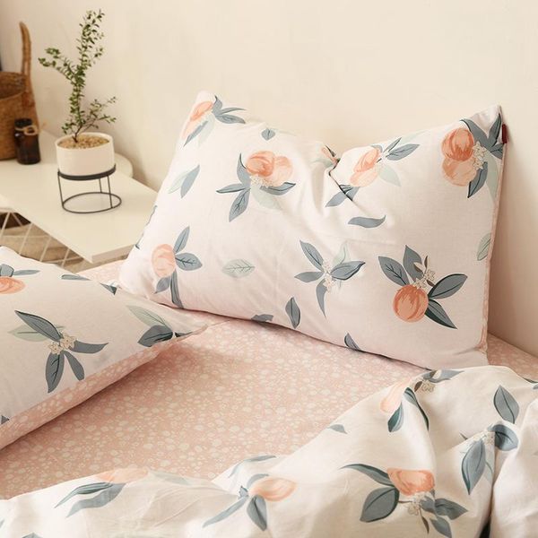 

bedding sets cotton bed sheet three piece floral quilt cover  set fitted