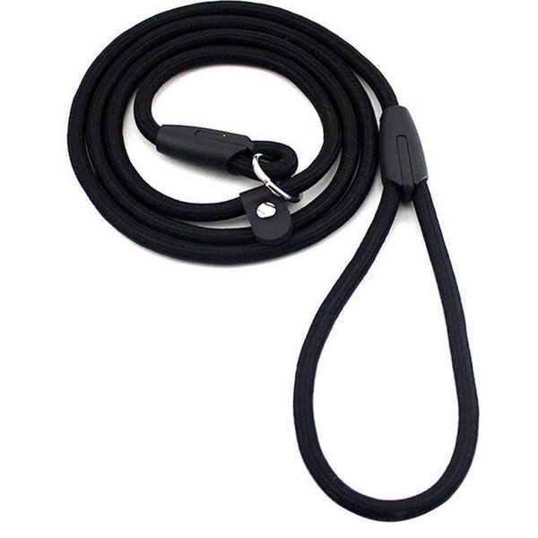 

dog collars & leashes sturdy pet collar rope nylon slip training walking lead with p chain 1cm