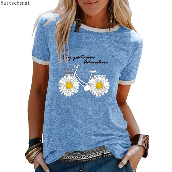 

2021 summer new floral printed o-neck short-sleeved t-shirt ladies womens fashion loose casual tee shirts plus size 2xl 0xys, White