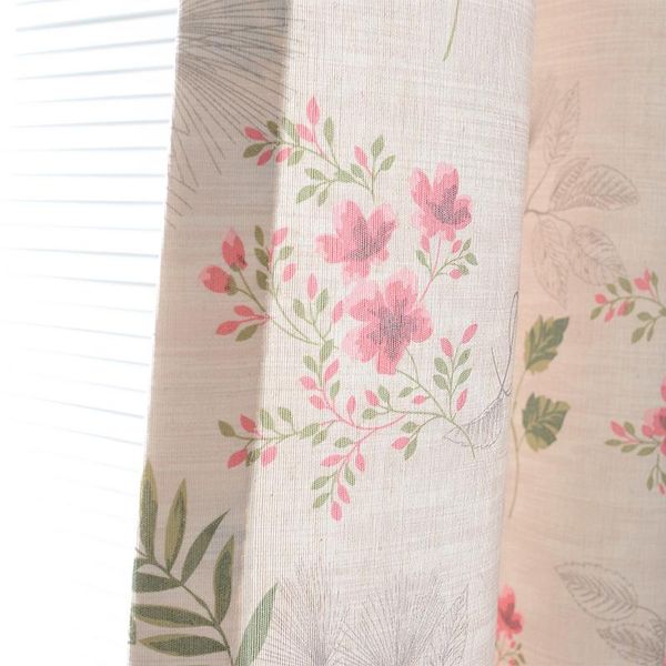 

curtain & drapes modern curtains for living dining room bedroom idyllic american style polyester cotton printed tulles custom made