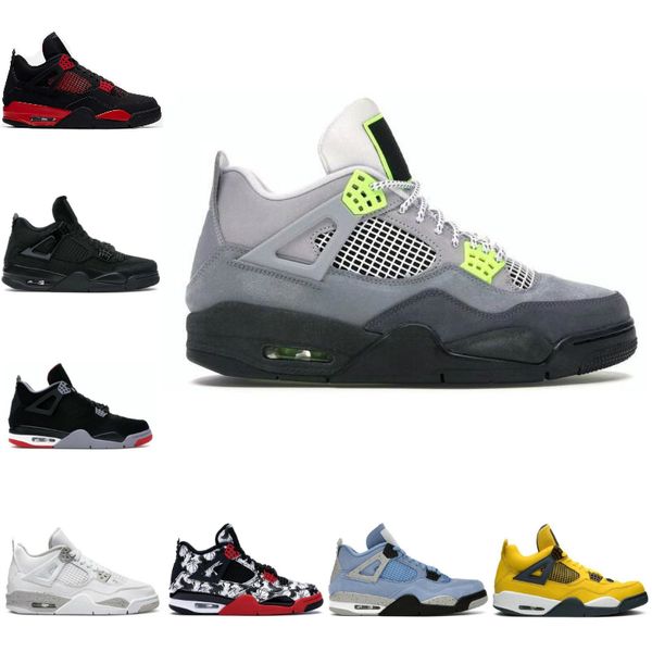 

men women basketball shoes 4 4s desert moss university blue white oreo taupe haze black cat bred loyal toro bravo mens trainers sports