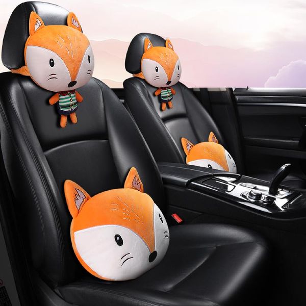

seat cushions kkysyelva car supports auto back lumbar support leather pain cushion office chair black