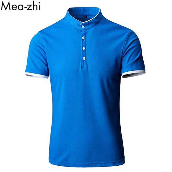 

men's polos shirt men short sleeve t for man summer casual solid m-5xl regular fit, White;black