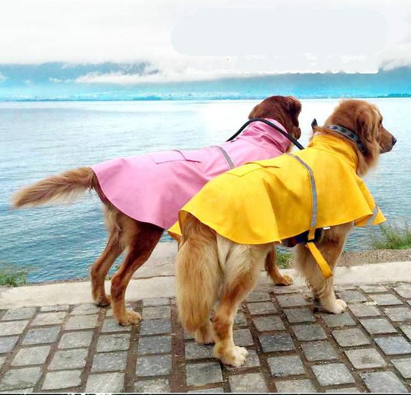 

dog apparel pet raincoat dogs breathable mesh clothes cat hooded reflective jackets rain coat waterproof jacket