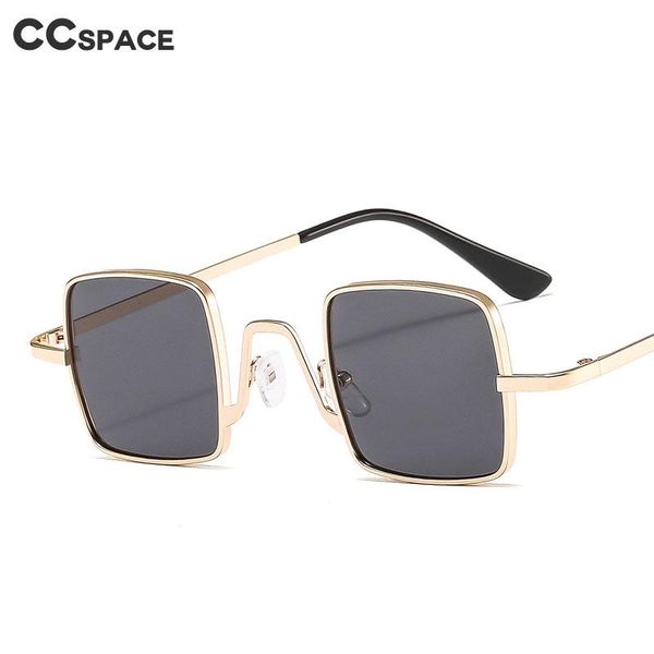 

sunglasses 46489 steam punk square small frame men women fashion shades uv400 vintage glasses, White;black