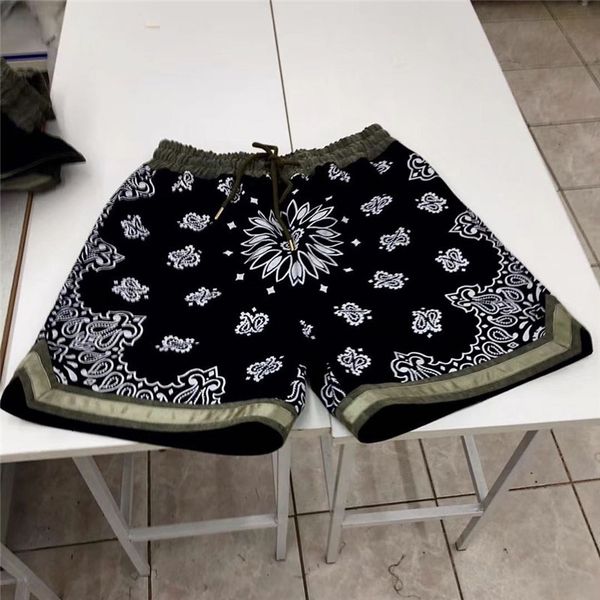 

2021 new camouflage men women 1:1 high-quality breechcloth loose askyurself beach shorts 0yxe, White;black