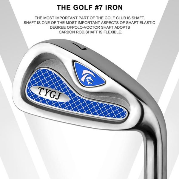 

complete set of clubs golf men and women 7 irons stainless steel carbon rods for beginners