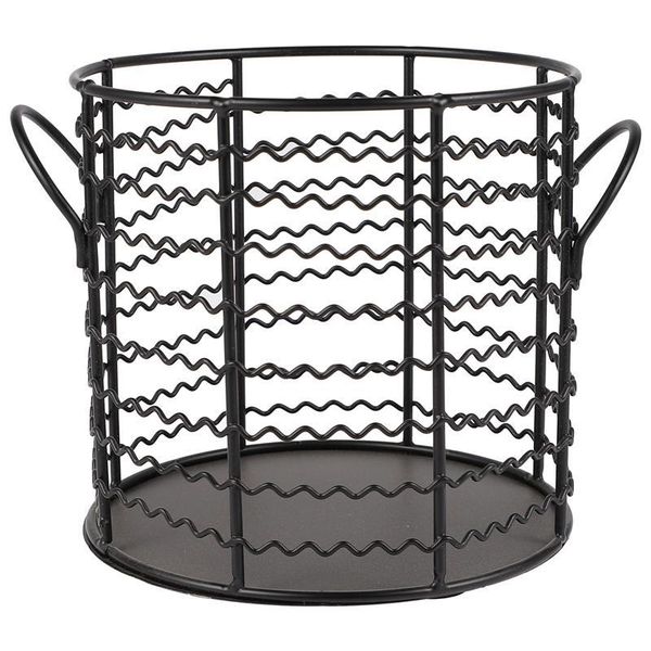 

storage baskets durable iron art fruit basket kitchen food