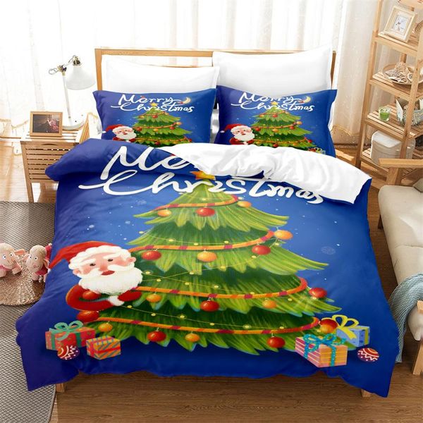 

bedding sets 3d christmas set  duvet cover bed cotton bedroom