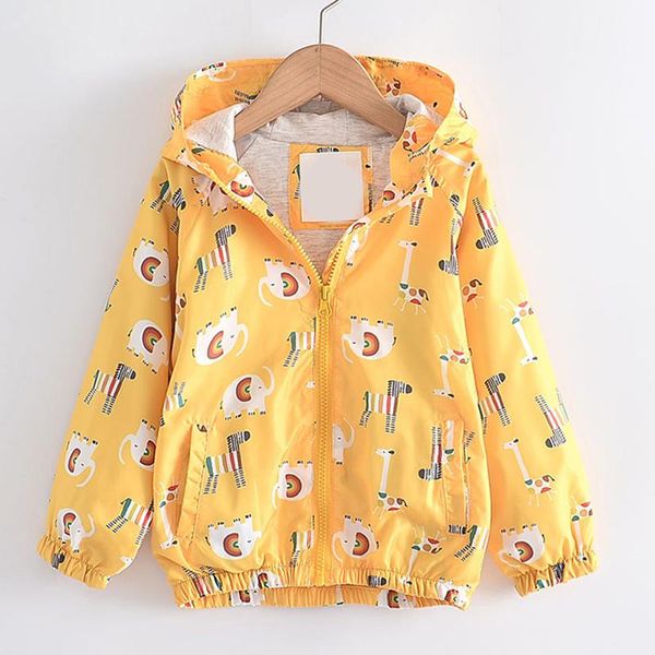 

jackets kids boys girls casual for spring autumn fall fashion hooded cartoon print clothes cute full sleeve coats baby clothing, Blue;gray