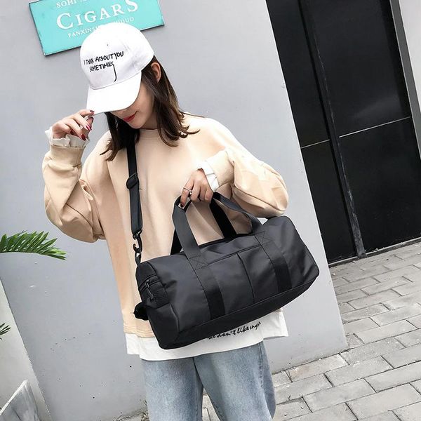 

duffel bags 2021 fitness bag female sports training taekwondo cylinder