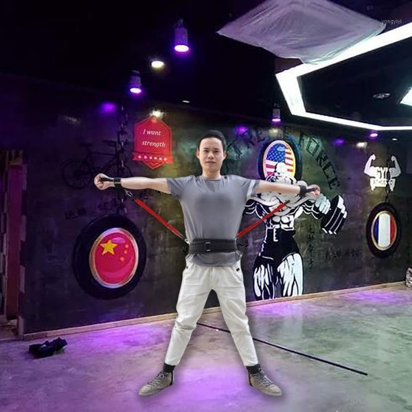 

resistance bands stretching strap set indoor outdoor fitness equipment for leg and arm exercises boxing strength `1`11