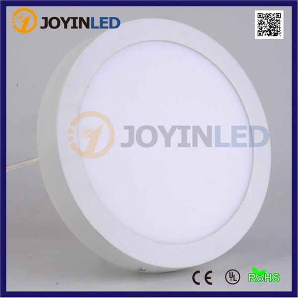

no cut ceiling 6w 12w 18w surface mounted round led panel light for home