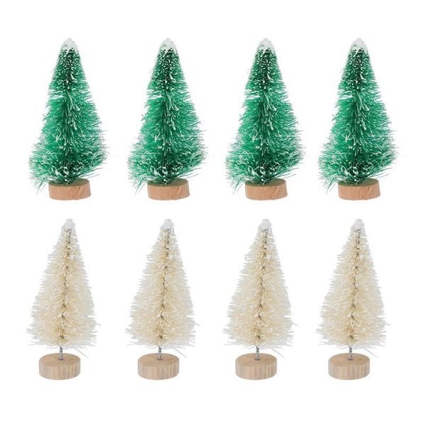 

christmas decorations 18pcs mini tree cute xmas decoration deskornaments home party decor