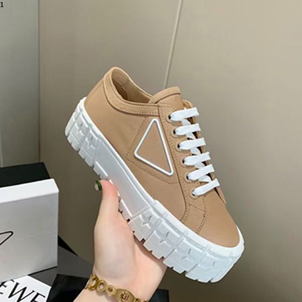 

2021high-end quality nylon gabardine sneakers comfortable casual shoes fashion all-match trend purely handmade to increase the sole jtt001, Red;white