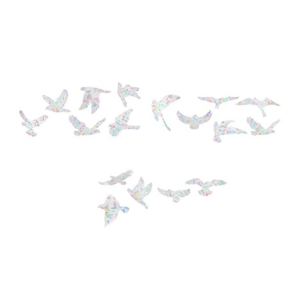 

window stickers 1 sheet exquisite bird creative refraction decal adornments