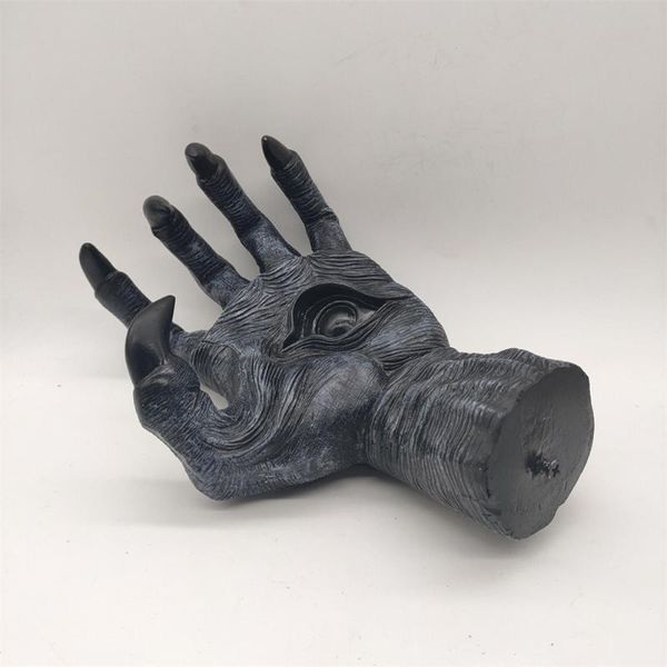 

hooks & rails resin witch hand scare household wall hanging props home decoration funny sculpture ornaments