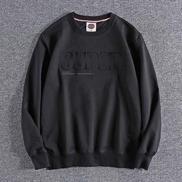 

autumn winter 2021 new letters hoodies cover long sleeve men's fashion ins clothes 0368 for promotion vv7t, Black