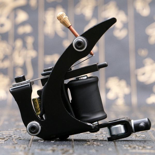 

1pcs tattoo machine gun for liner shader 8 wraps reels tattoo machine handmade artist basic starter secant tattoo equipment