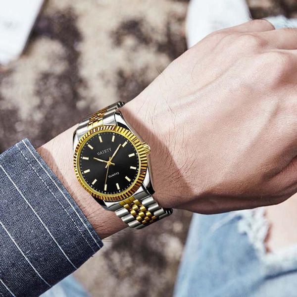 

wristwatches men's quartz watch individual fashion special casual business dress wrist for men sports hour male, Slivery;brown
