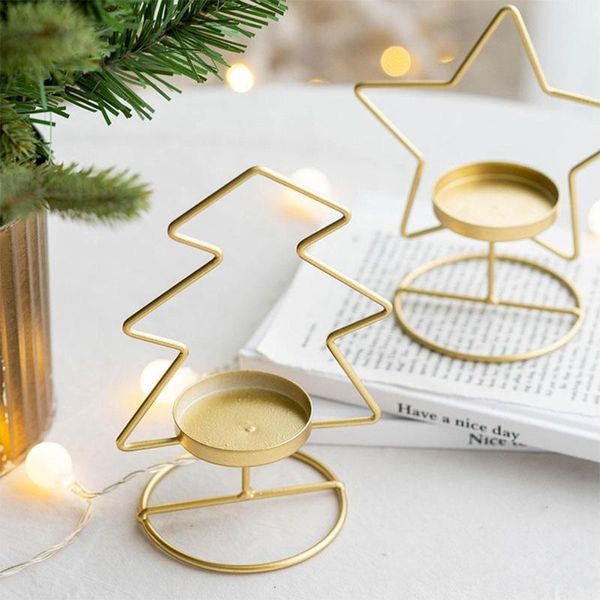 

candle holders christmas ornament holder wrought iron restaurant ornaments holiday exquisite gifts fashion candlestick