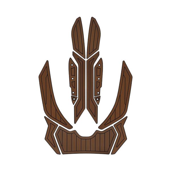 

boat accessories marine eva foam faux teak decking sheet for motorboat self adhesive foam teak deck sheet