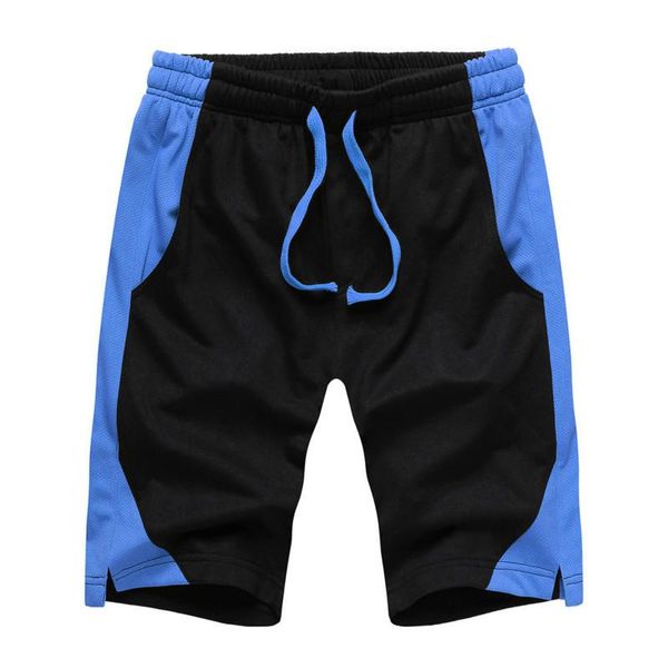 

summer style colorblock men beach shorts breathable quick dry loose casual hawaiioutdoor fitness new fashion polyester pants, White;black