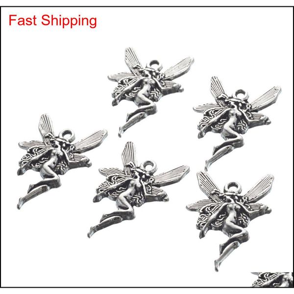 

280pcs tibetan silver mini fairy char jlllnf otsweet