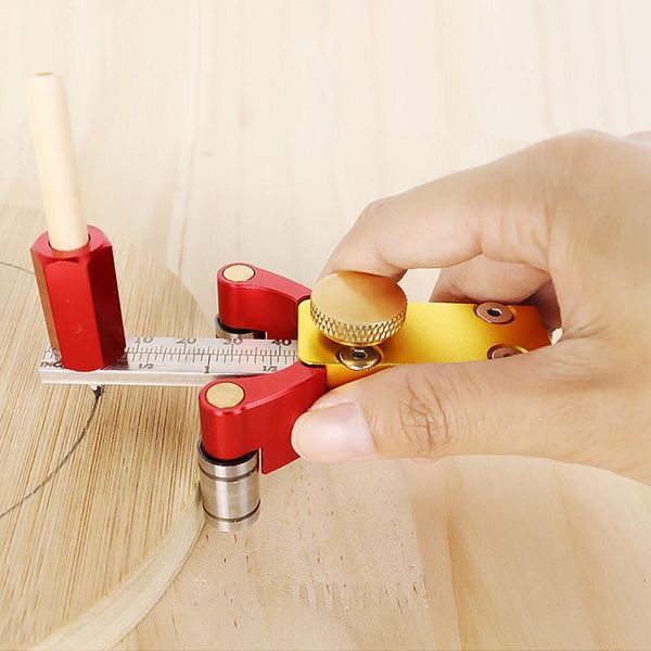 

professional hand tool sets woodworking linear arc dual-purpose scriber ruler parallel line drawing marking gauge carpentry scribe tools