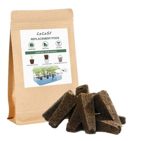 

planters & pots seed pod sponges starter sponge pods replacements root growth plugs for hydroponic indoor garden starting