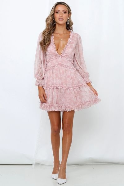 

2021 spring chiffon european and american fashion casual short women's new lotus leaf cake skirt lantern sleeve girl sbhx, Black;gray