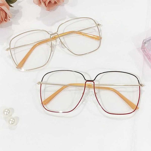 

fashion sunglasses frames vintage oversized women's square trending products 2021 retro classic eyeglasses for men black