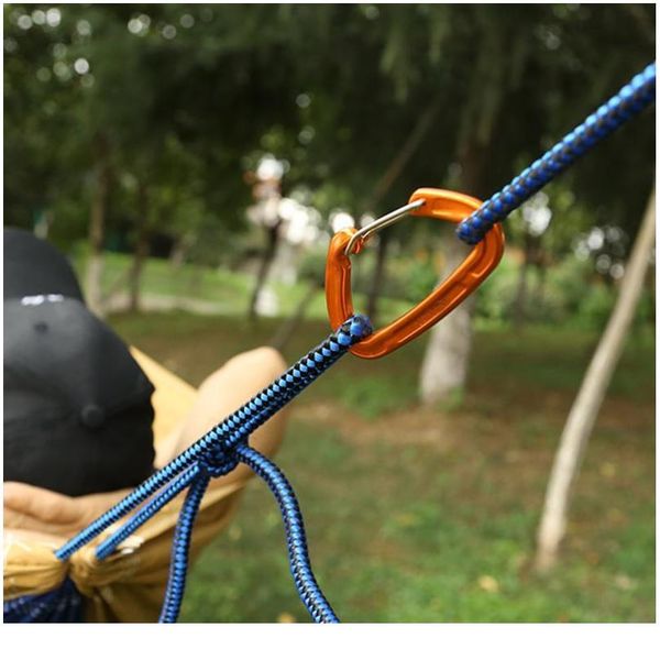 

professional clip hook climbing carabiner d shape mountaineering buckle hook 12kn safety lock outdoor climbing acc jllwbk