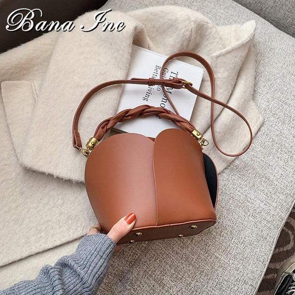 

evening bags trendy totes fashion bucket handbags for women 2021 drawstring design oblique satchel leather crossbody b