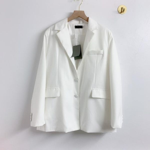 

women's suits & blazers 2021 autumn b fashionable and versatile women's casual blazer, White;black